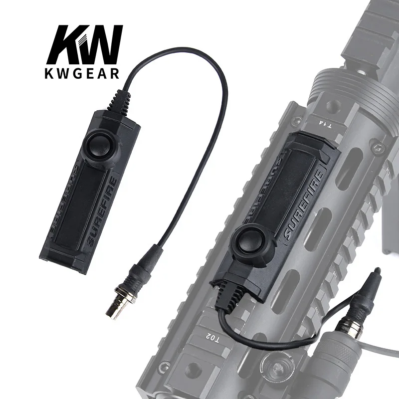 WADSN Surefire-linterna táctica de presión, interruptor remoto de doble función para M300, M600, M951, M952, interruptores de luz de arma de Rifle, AR15 - imagen 4