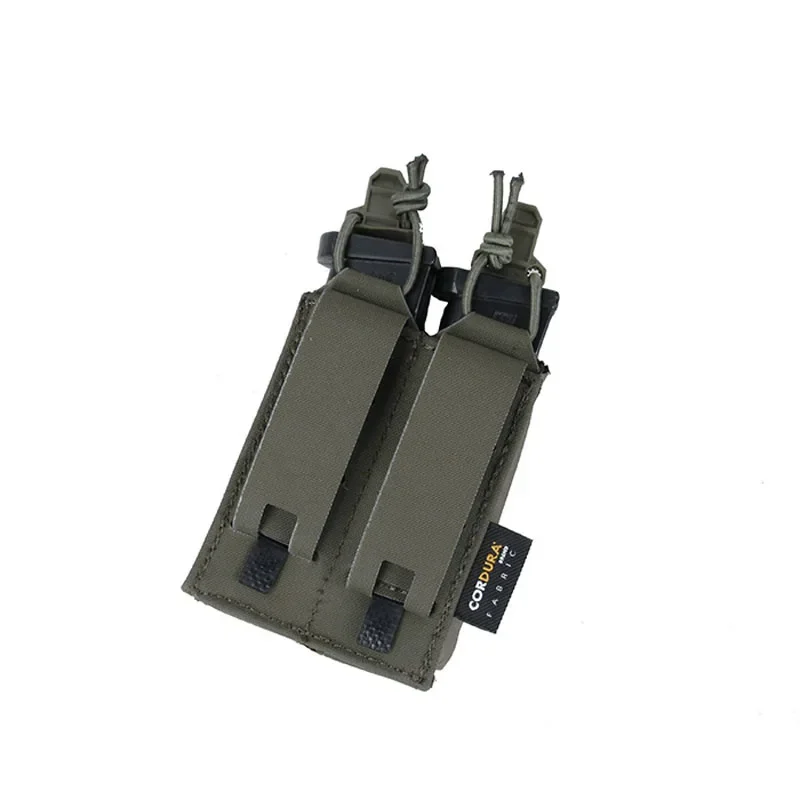 TMC 9Mm pistola doble cartucho estuche dúplex Mag bolsa pistola parche magnético cinturón de bolsillo - imagen 4
