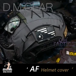 DMGear-funda para casco de camuflaje táctico para exteriores, cubierta protectora AF para hombres y mujeres, juego de guerra, equipo de caza Airsoft al aire libre