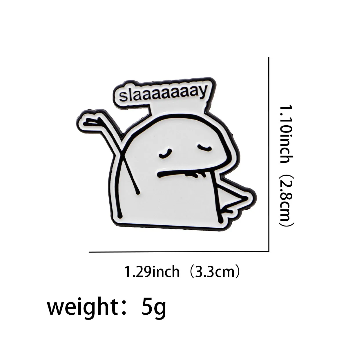 Alfileres esmaltados con citas españolas, broche de moda, Pin de solapa de Metal divertido, insignia, accesorios para mochila, joyería, regalo único - imagen 2