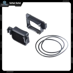 Cubierta protectora de punto rojo Killflash, Protector de malla metálica holográfica para caza 551 552 553 558 512, accesorios para tapa de mira