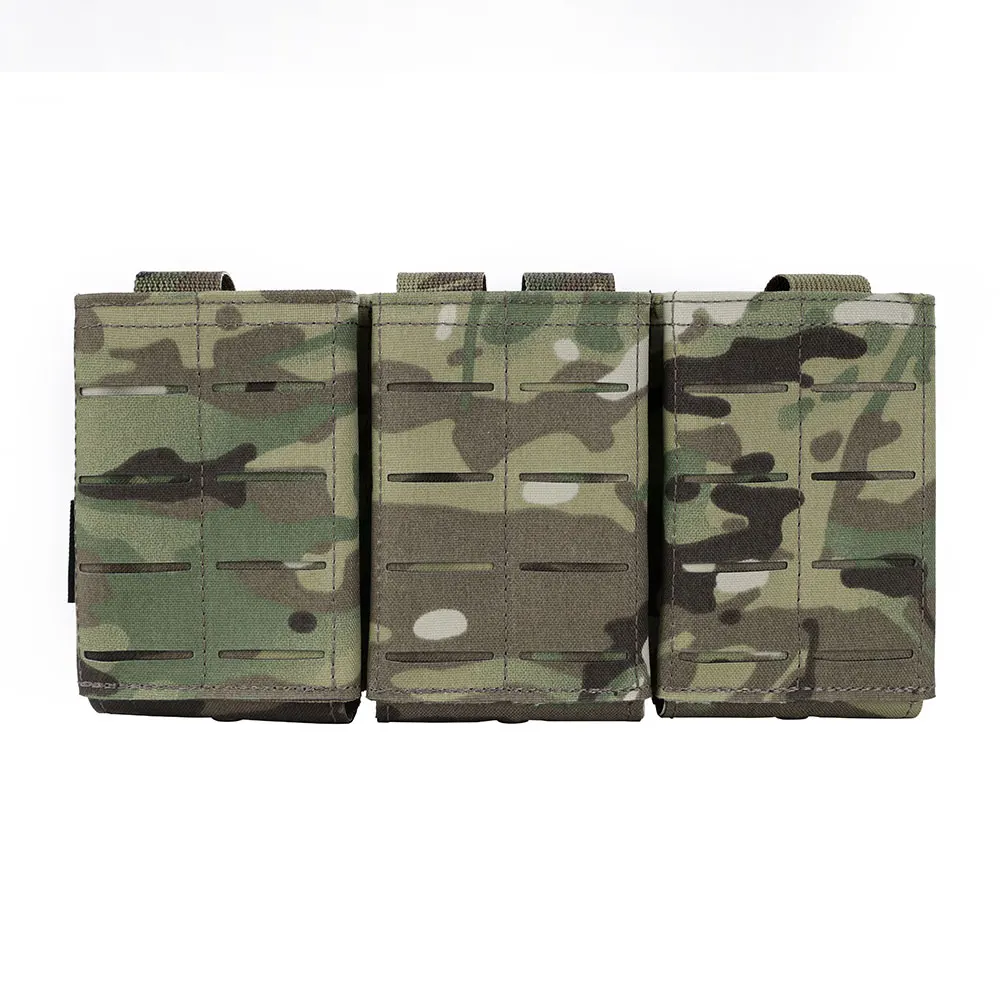 Emersongear LCS Rifle revista bolsa Triple para 5,56/7,62mm táctico ligero Mag bolsa MOLLE funda caza combate Nylon EM9770