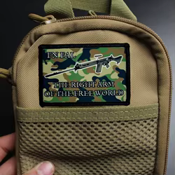 Parche táctico FN FAL insignia moral para ropa y accesorios