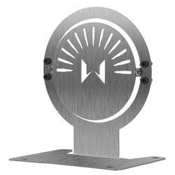 Objetivo con tapa de Metal de acero inoxidable, 14x12 Cm, objetivo de entrenamiento de tiro, accesorios para equipos tácticos, objetivos de acero y Metal