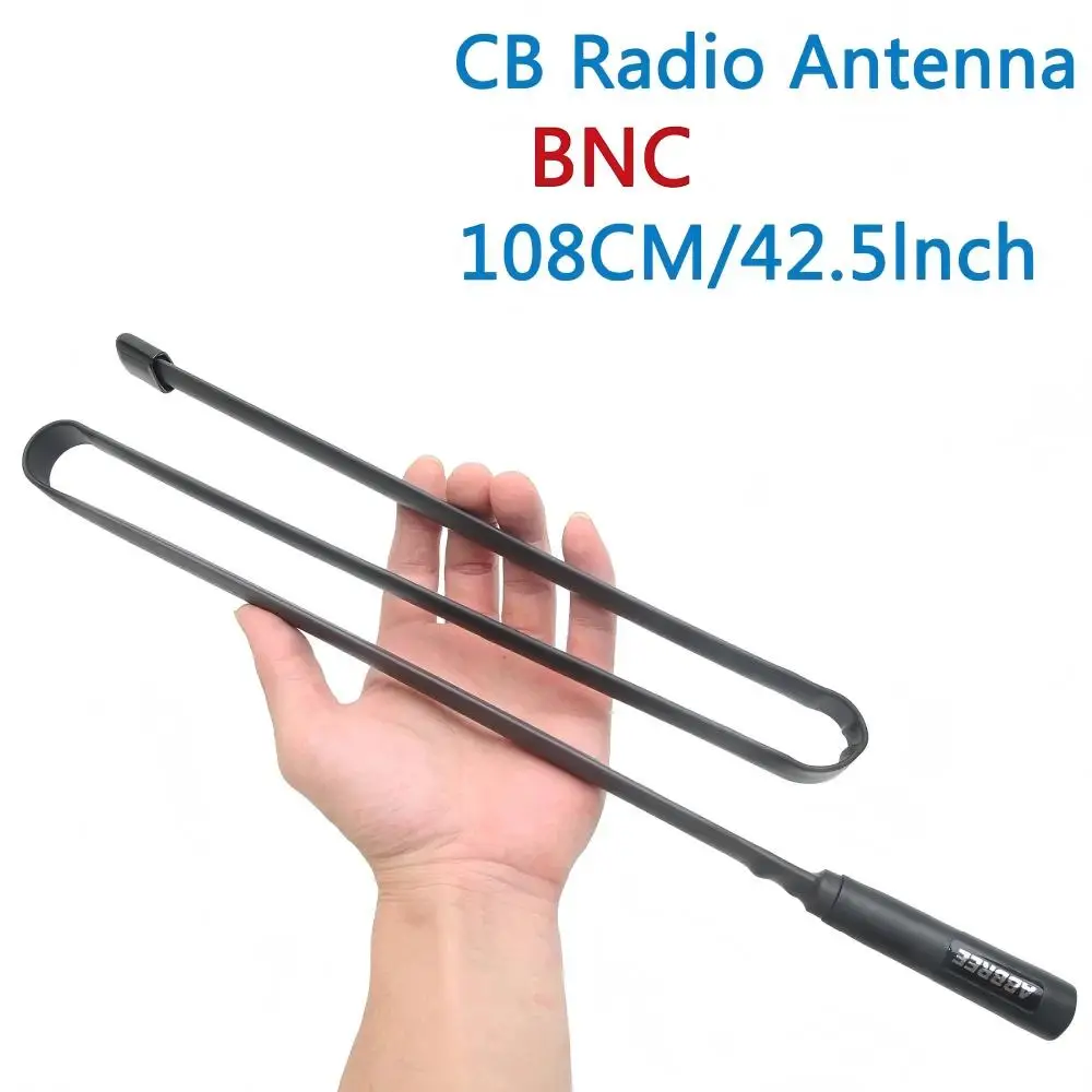 ABBREE Antena táctica CB BNC portátil coaxial para radio móvil - imagen 3