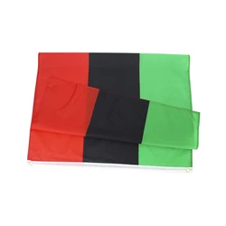 FLAGLINK Bandera afroamericana de poliéster resistente para pared