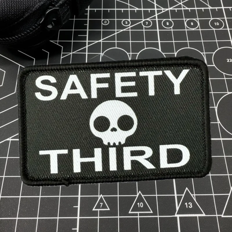 Parche táctico de SEGURIDAD, insignia de moral impresa, parche militar con gancho y bucle para mochilas militares, chaquetas y ropa - imagen 5