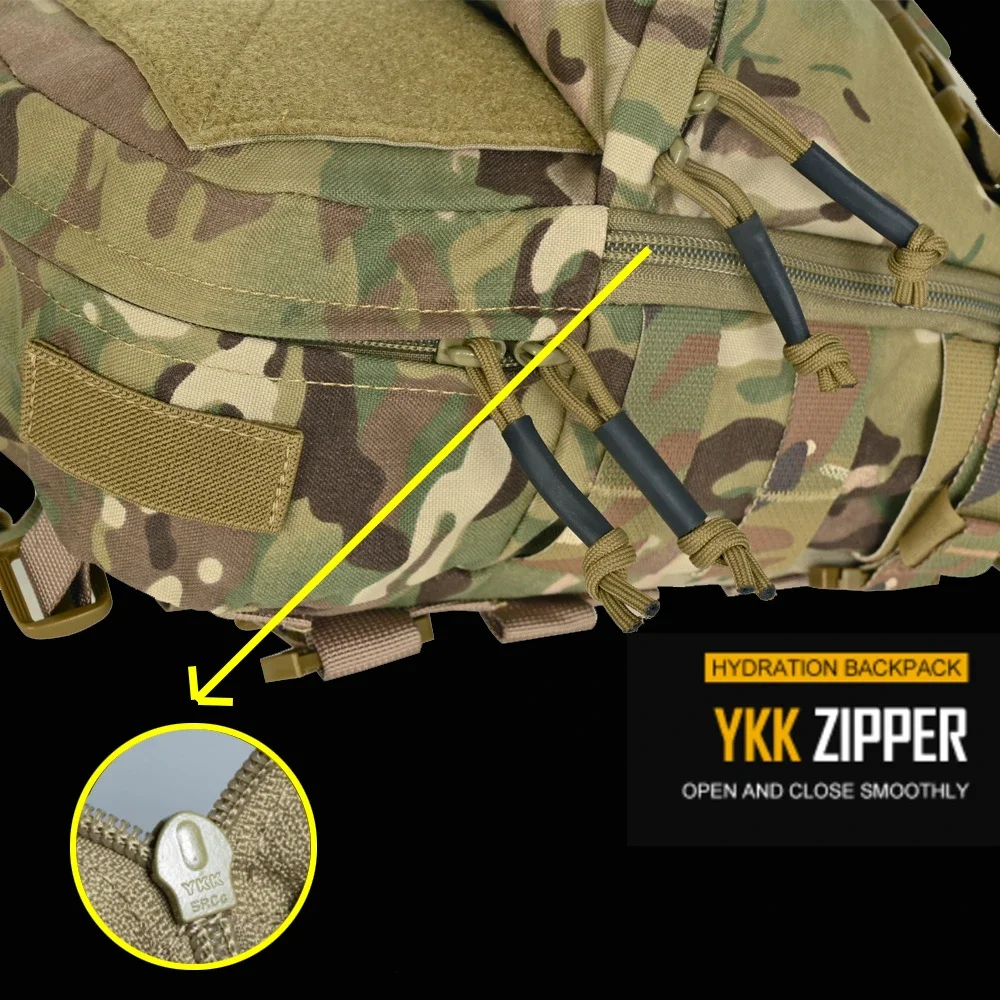 Mini bolsa de hidratación, mochila de hidratación, bolsa Molle de asalto, bolsas de agua para deportes al aire libre - imagen 4