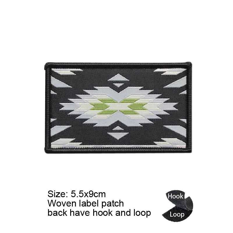 Woven label patch 37