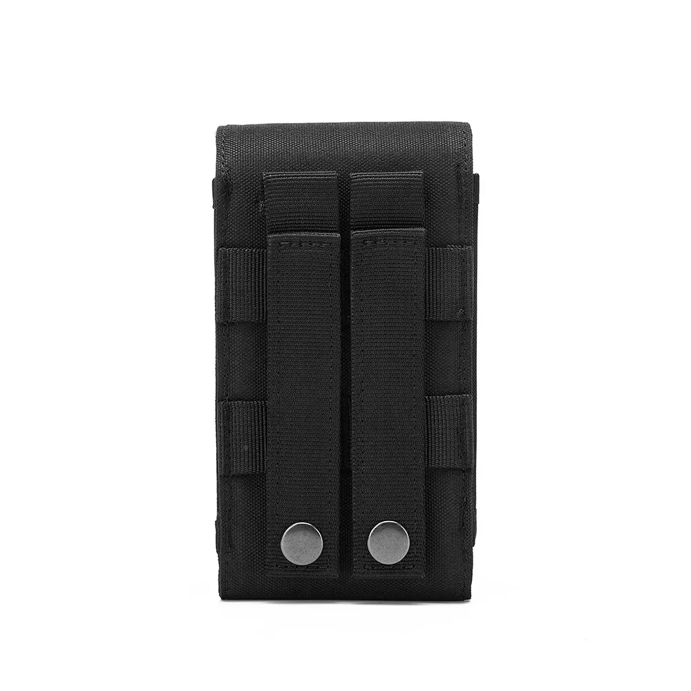 Bolsa de mano Molle 1000D, riñonera para teléfono móvil, bolsa para teléfono móvil para acampar al aire libre, accesorios para caza y Camping - imagen 3