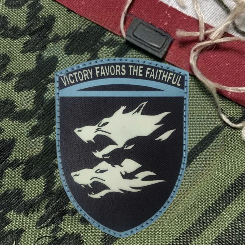 Parche estampado del Cuerpo de Marines del 38th Wolf Warrior, chaleco táctico, insignia de moral con gancho y bucle, pegatina para mochila, parches para brazalete para ropa - imagen 4