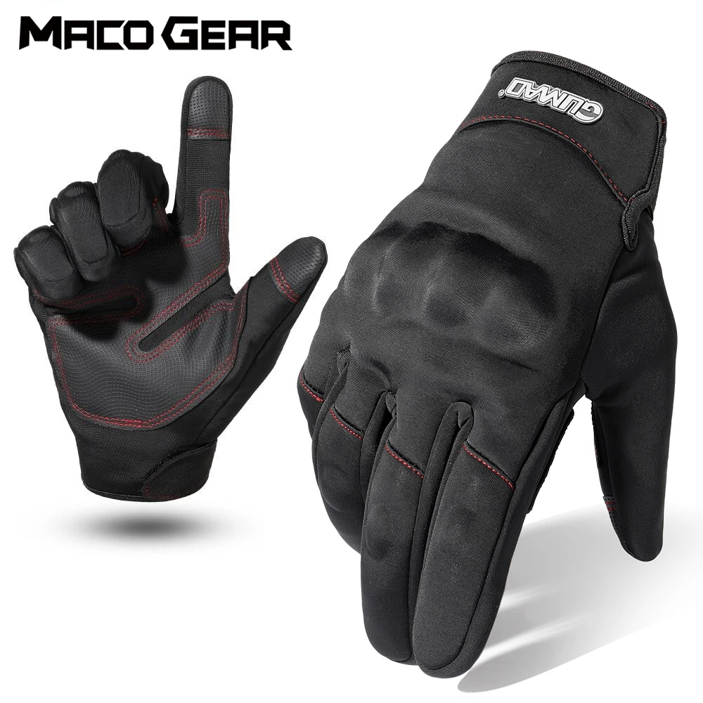 Guantes Térmicos de invierno con pantalla táctil, deportes de invierno, senderismo al aire libre, Camping, caza, trabajo en ciclismo, equipo de protección antideslizante a prueba de viento