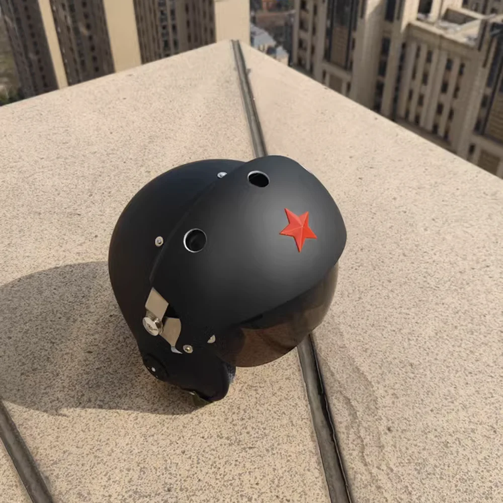 Casco táctico Universal Tk12 con lente HD - imagen 3
