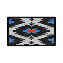 Parche de Velcros con patrón geométrico Tribal azteca, insignia bordada con cierre de gancho y bucle para mochila táctica Molle, chaqueta y gorras