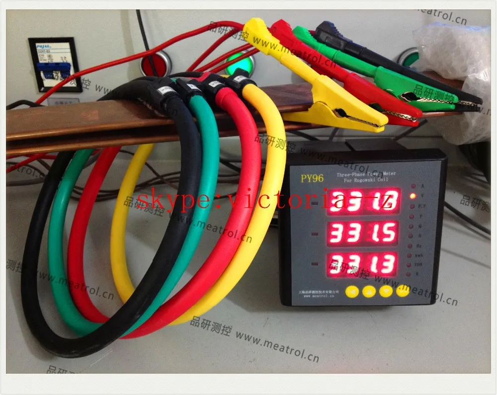 Bobina Rogowski/de bobina S6 de integrador trifásico/transformador de corriente - imagen 4