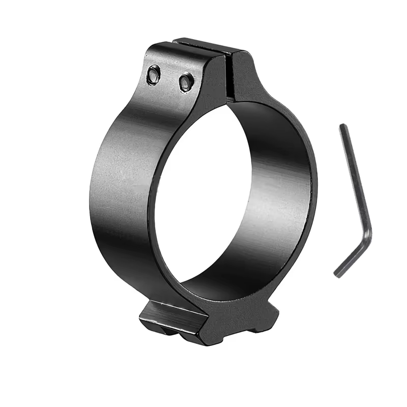 Anillo portamira 30mm con riel Picatinny para visor táctico caza - imagen 2
