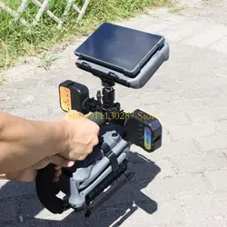 Adaptador montaje barra transversal aluminio J1HC con adaptador rosca 1/4 pulgadas para control remoto