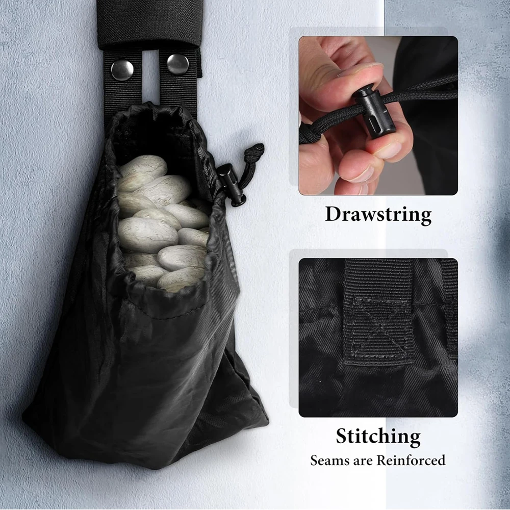 Bolsa de revista oculta, bolsa de almacenamiento de munición táctica, bolsa Molle para linterna, soporte de concha para escopeta, bolsas de utilidad multifuncionales - imagen 5