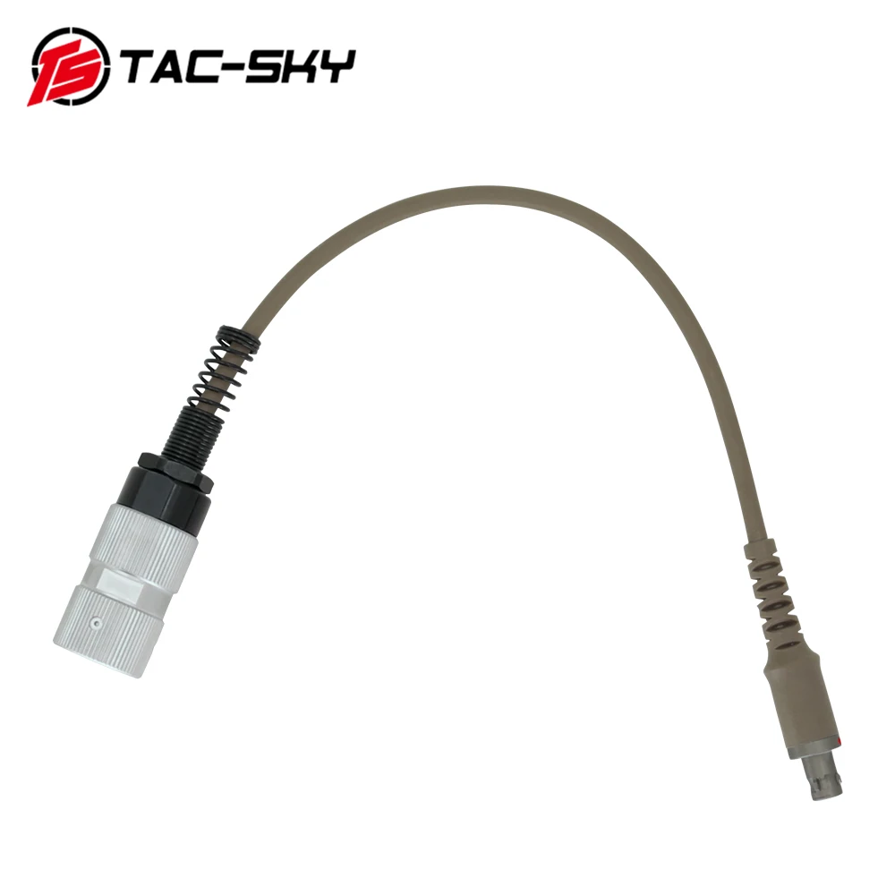 TS TAC-SKY, Compatible con Cable de enlace V60, enchufe a adaptador de enchufe de 6 pines Invisio v60 - imagen 4
