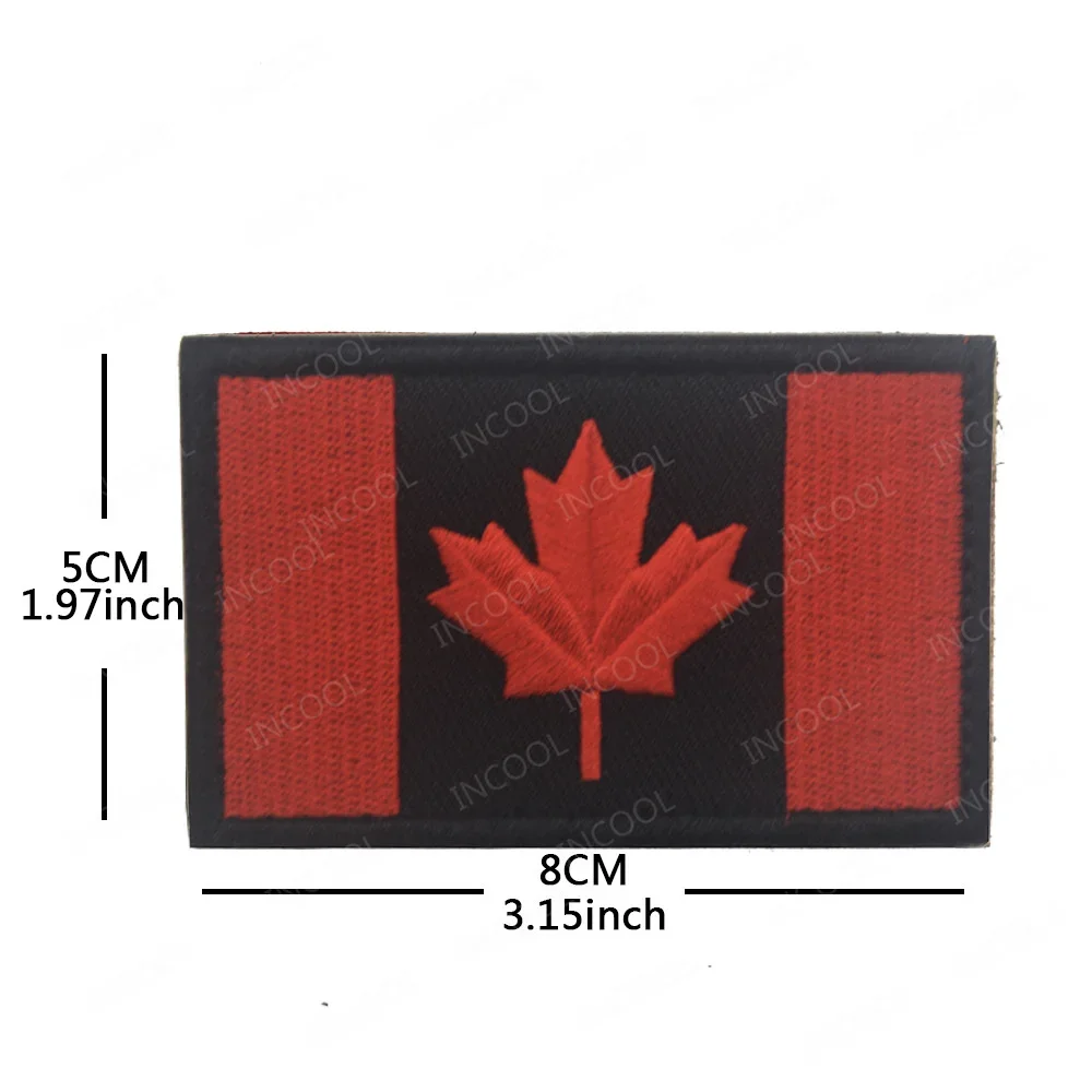 Canada Black Red