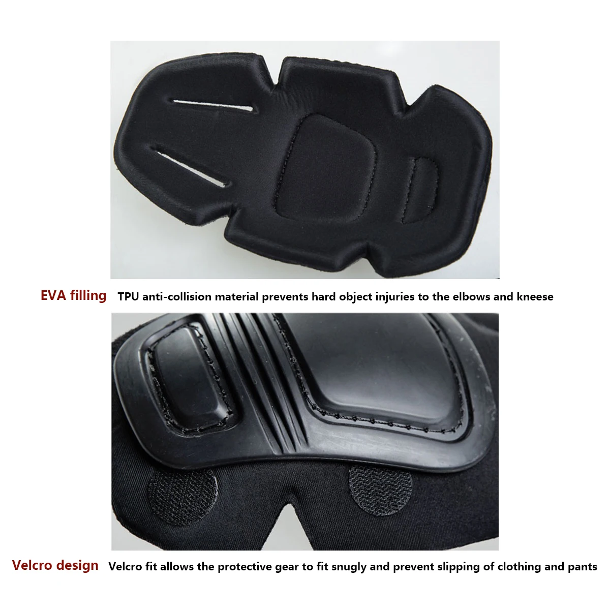 Rodilleras tácticas interpoladas para traje de rana – Protección militar - imagen 4