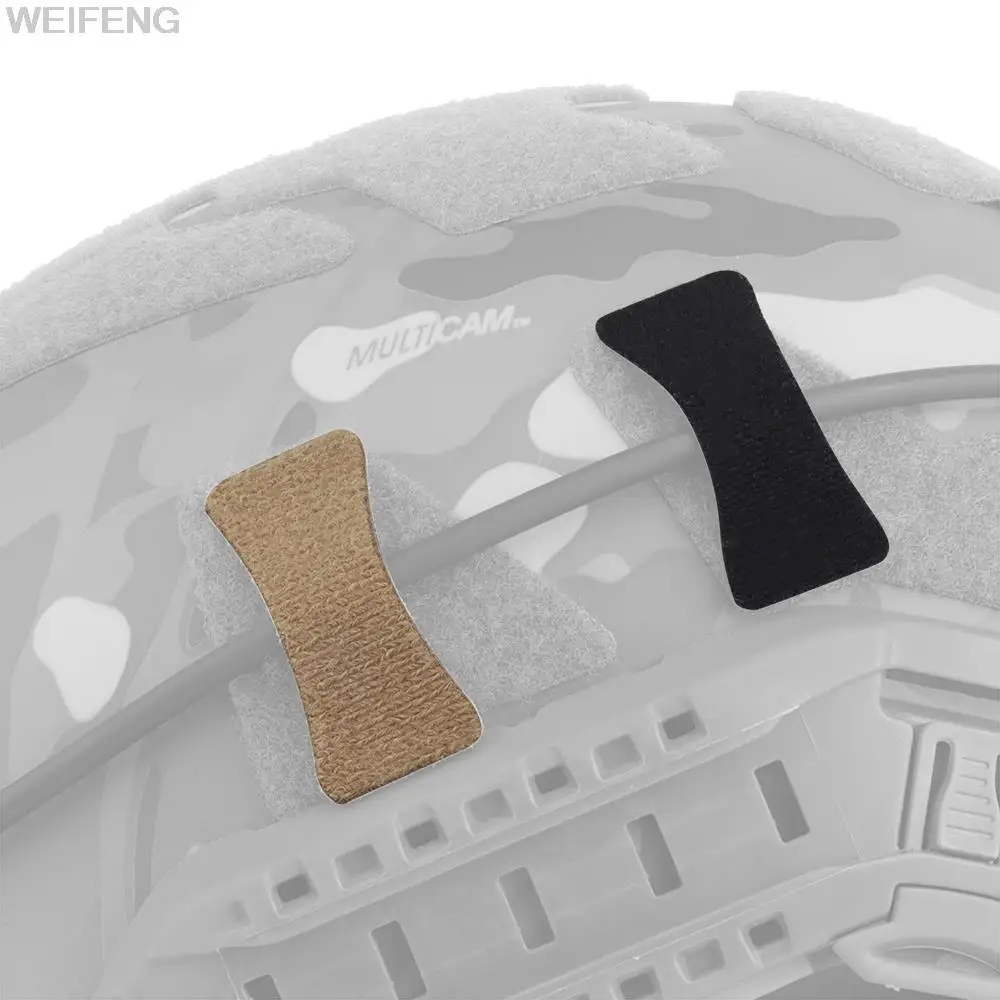 Cable táctico de comunicación electrónica militar, almacenamiento de organización, pegatina mágica, soporte coleccionable, 6 unidades por juego - imagen 5