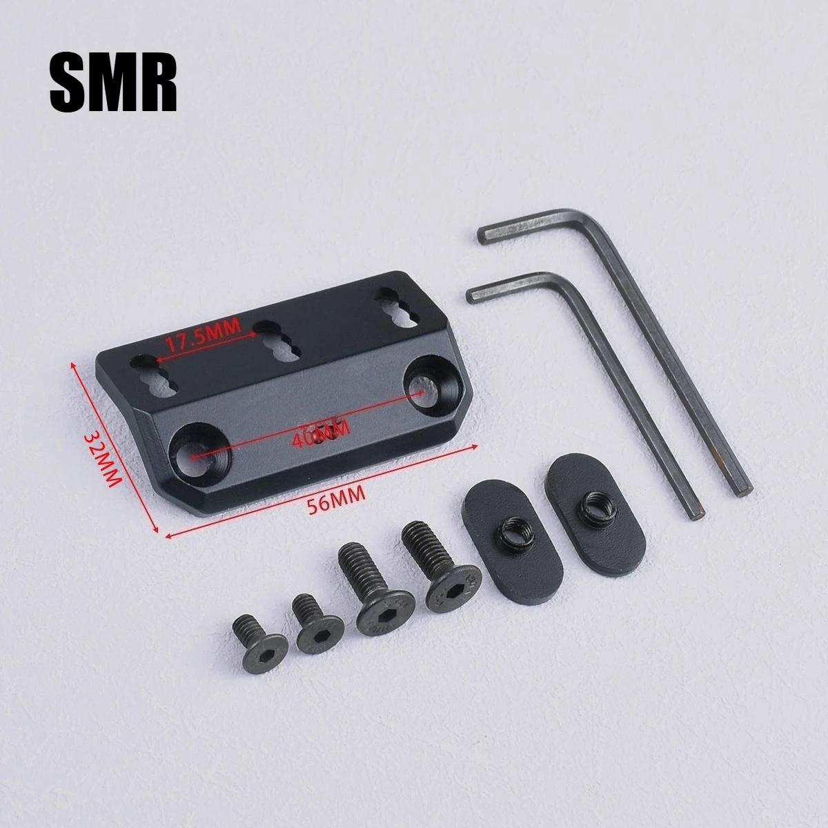 Base montaje linterna táctica Surefire M300 M600 – Picatinny y M-LOK - imagen 5