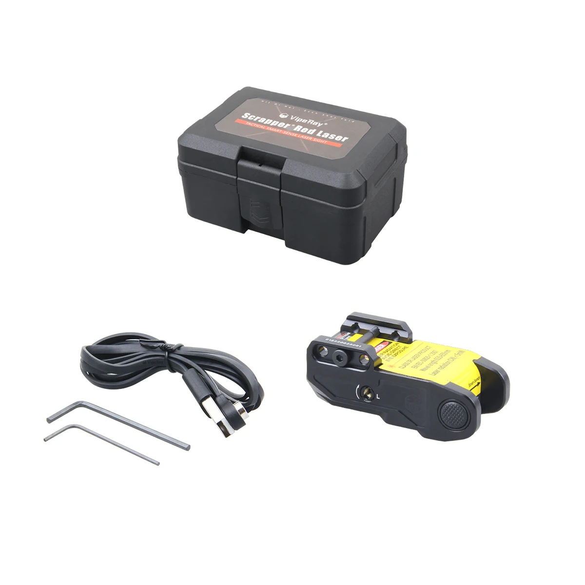 Óptica vectorial, Mini mira láser táctica, pistola, luces láser de punto rojo y verde con soporte de riel Picatinny para autodefensa de pistola - imagen 5