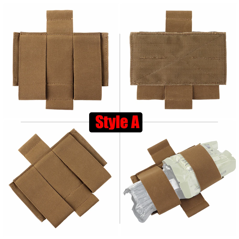 Bolsa médica táctica, organizador Modular, Panel de inserción con gancho trasero, vendaje táctico, soporte de fijación de torniquete - imagen 2