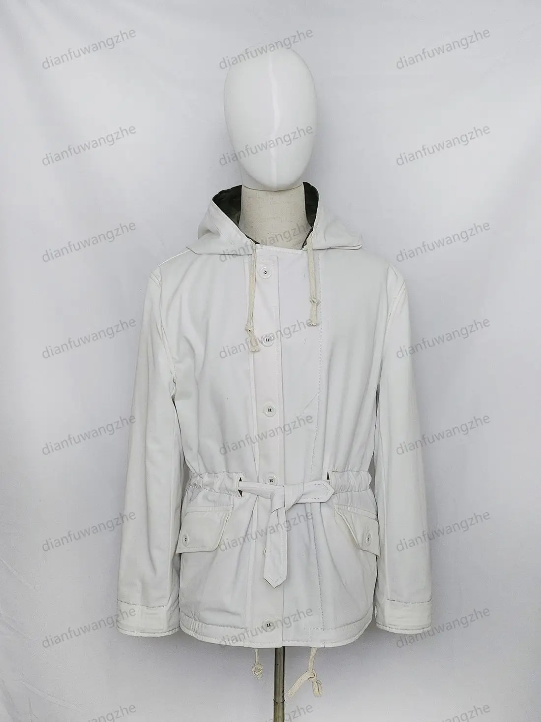 Cosplay alemán Elite Splinter/DOT44 té de camuflaje de guisante/hoja como camo ropa de invierno Reversible acolchada de algodón ropa cálida antifrío - imagen 5