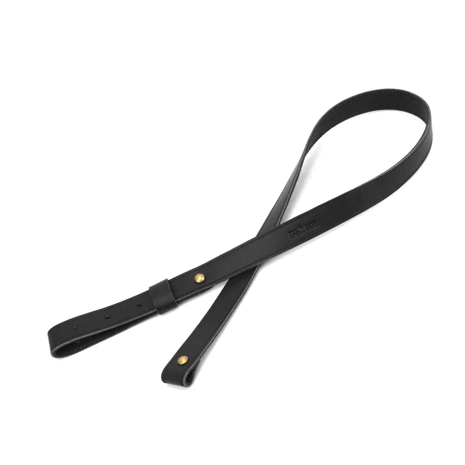 Accesorios de caza Tourbon para hombre, correa de hombro ajustable de cuero de Búfalo, escopeta, Rifle, tirante, negro, regalo - imagen 2