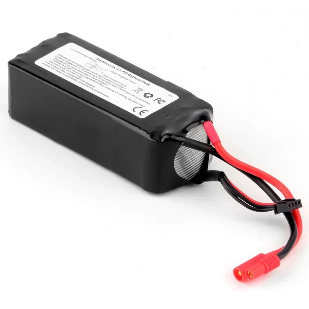 Batería Lipo de 11,1 V, 5200mAh, 20C, enchufe Banana con cargador USB para Dron cuadricóptero Walkera QR X350 PRO-Z-14 QR X350 PRO X380 - imagen 3