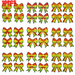 Parche termoadhesivo bordado pajarita para ropa y complementos