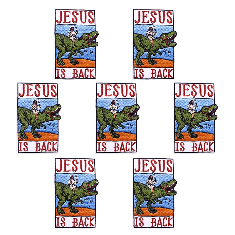 Parches de constelaciones para ropa, parches de Libra para planchar para ropa, parche bordado de Piscis, insignias adhesivas DIY, 10 unids/lote, 12 unidades - imagen 5