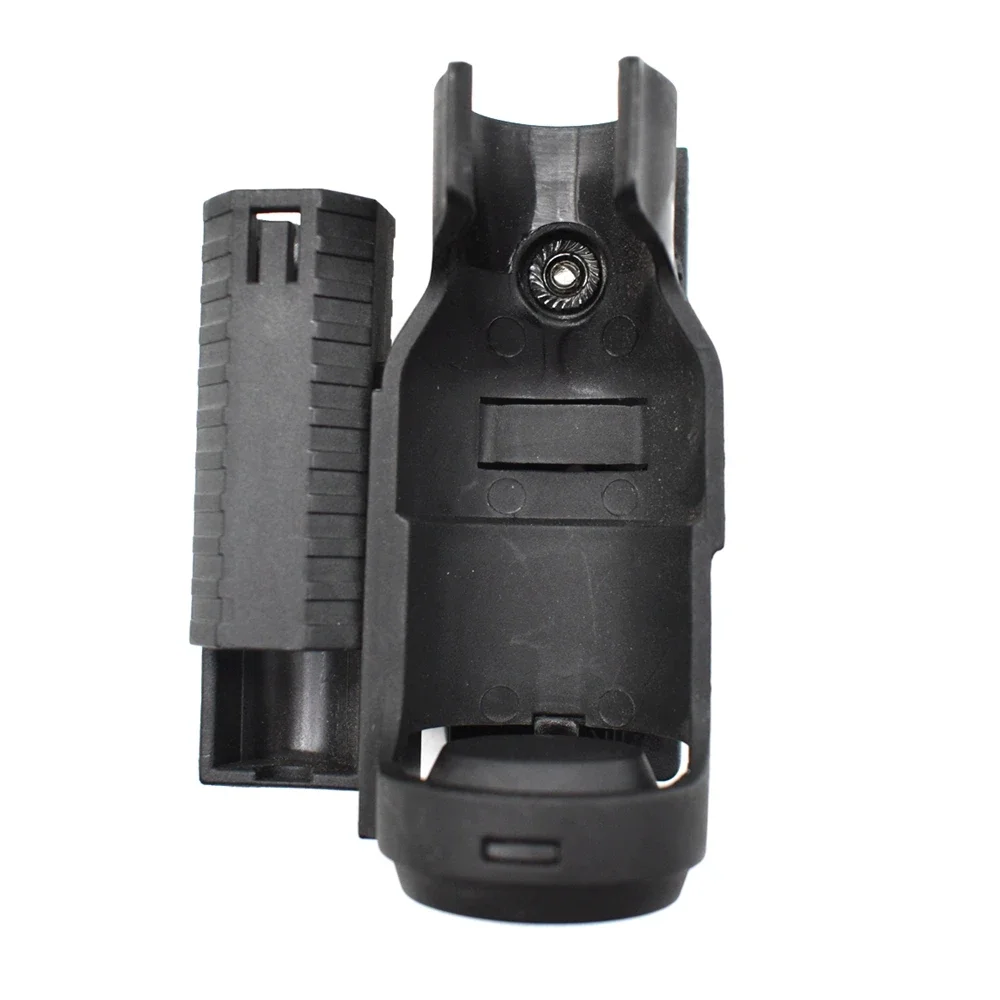 Funda para linterna táctica 360 °   Estuche giratorio para linterna, bolsa con Clip para cinturón, kits de antorcha, bolsa con iluminación superior abierta, soporte para linterna LED - imagen 3