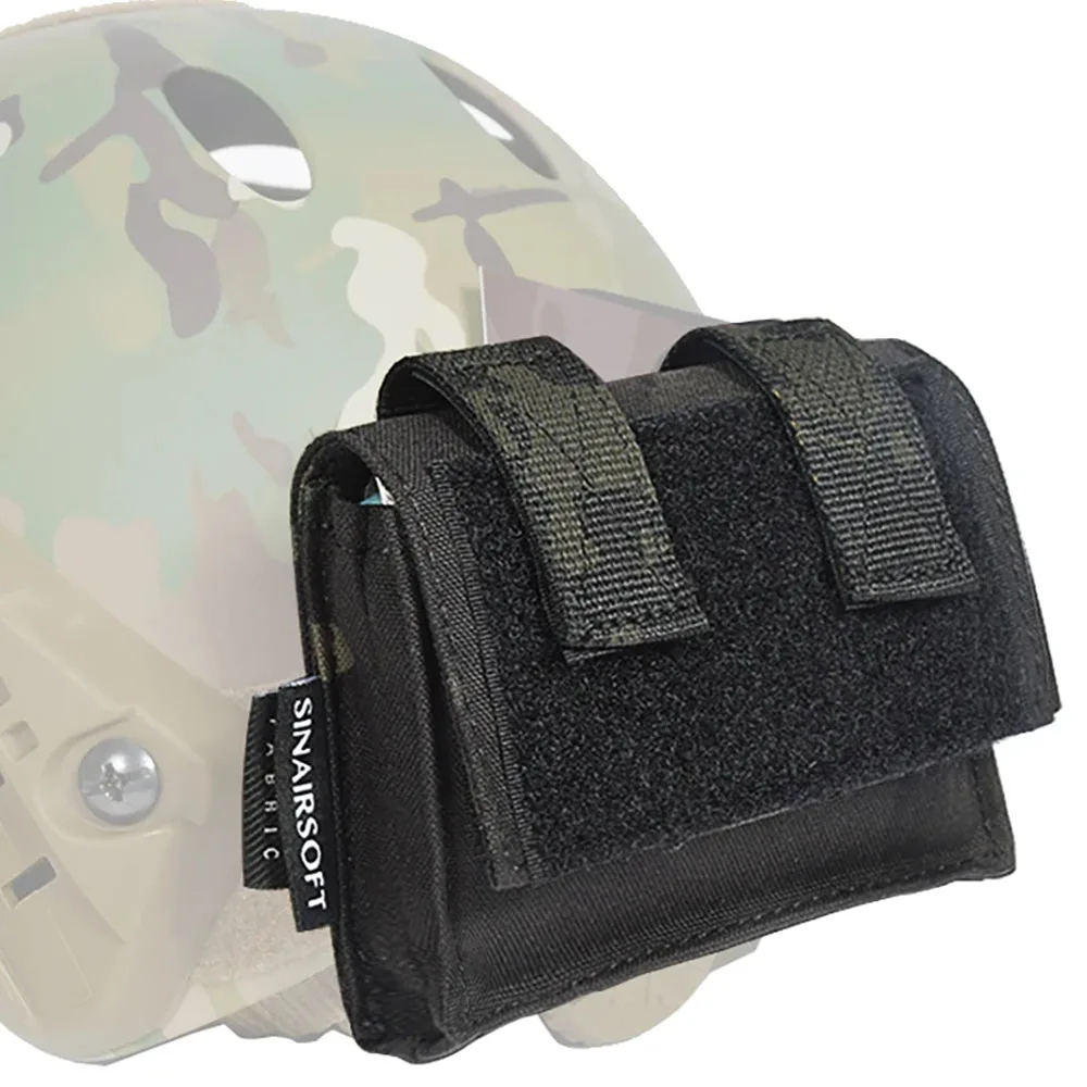 SINAIRSOFT-bolsa táctica para casco rápido, bolsa trasera extraíble, bolsa de batería de contrapeso NVG para accesorios de ropa - imagen 4
