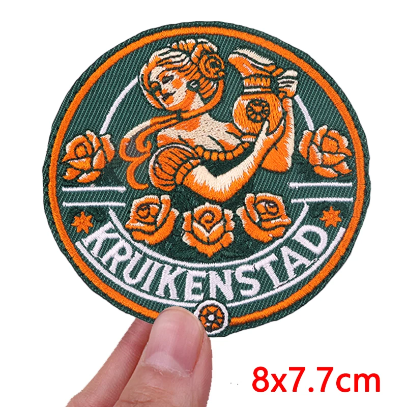 Parche bordado Carnaval Kruikenstad – Termoadhesivo para ropa - imagen 2