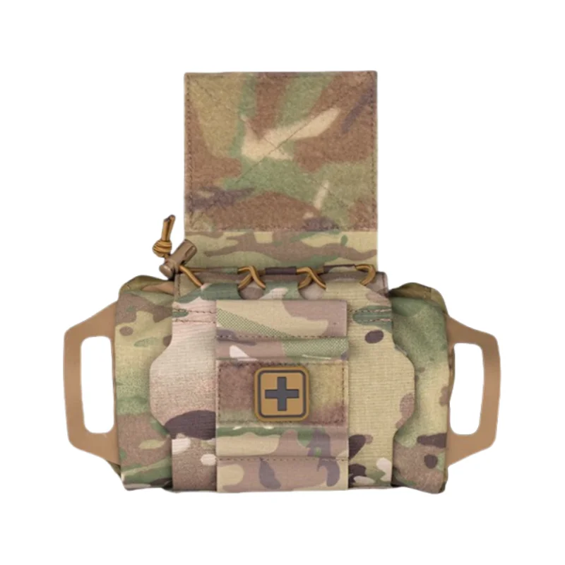 Kit de ayudas rápidas de desplegamiento rápido al aire libre |   Primeros auxilios compactos para acampar |   Bolsa de emergencia para senderismo - imagen 2