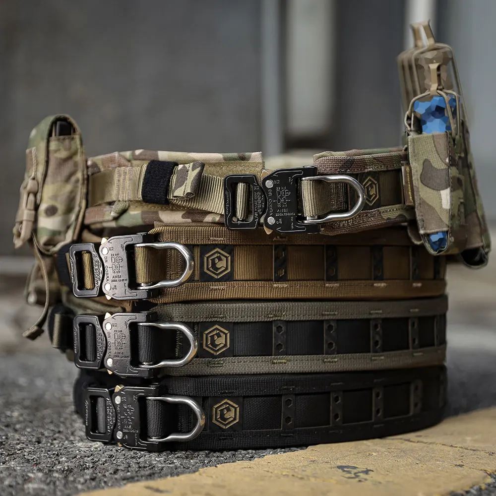 Emersongear-cinturones tácticos “exoskeleton”, cinturón de combate y caza, correa de cintura para exteriores, senderismo, Camping, Airsoft, nailon EM9727 - imagen 2