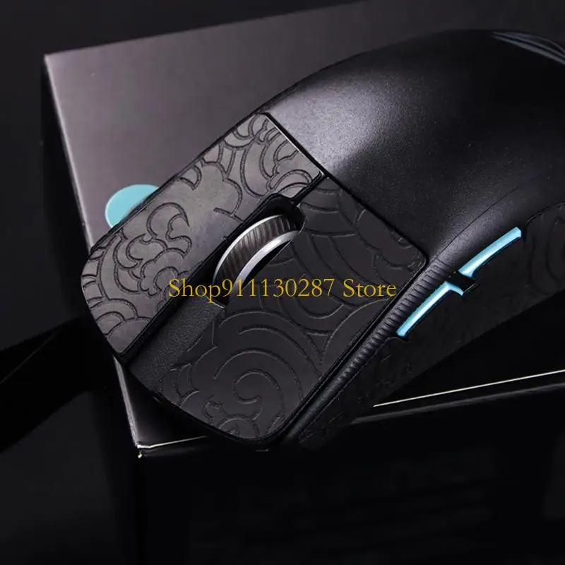 J1HC ESPTIGERS Pegatizas laterales del ratón Húmedo almohadilla agarre lateral para Rog Harpe Mini Mouse - imagen 2