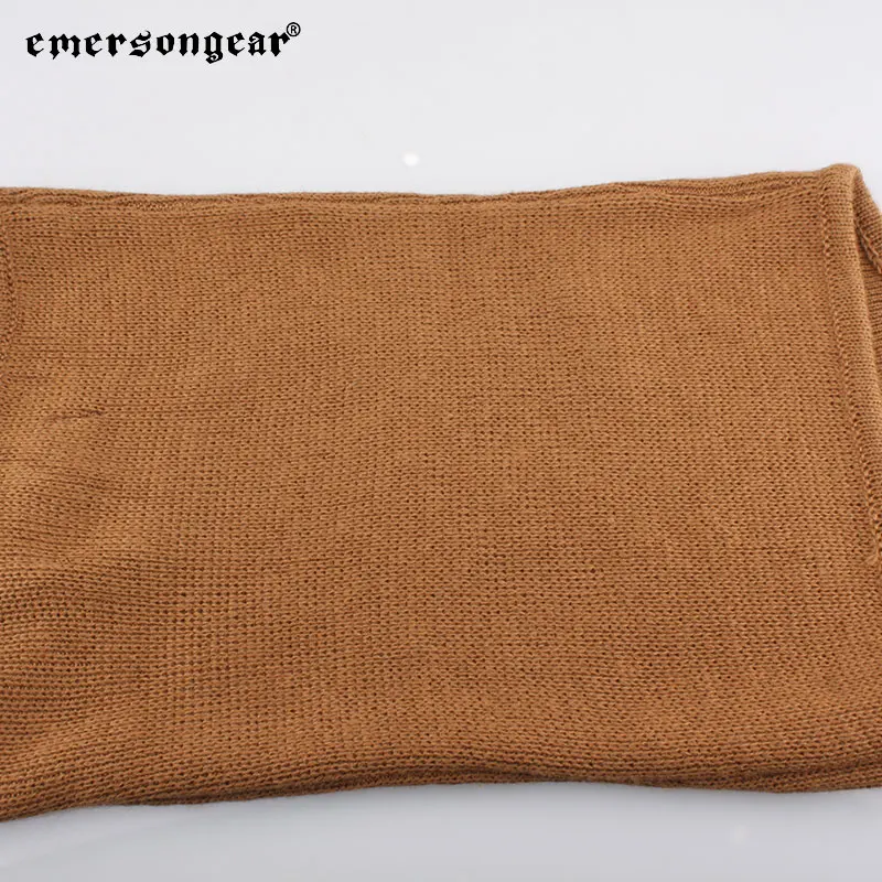 Emersongear, polaina táctica Merino Proline para el cuello, velo de lana para la cara, máscara de francotirador, bufanda para senderismo, ciclismo, caza, Camping al aire libre CB