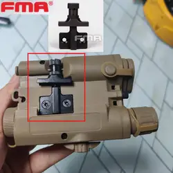 FMA Fittings soporte pedestal PEQ para caja batería acero inoxidable