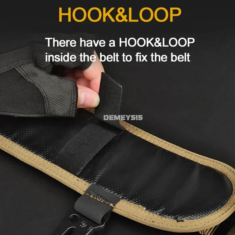 Cinturón Molle ajustable táctico Paintball faja deportiva duradero caza al aire libre senderismo tiro cinturones - imagen 2