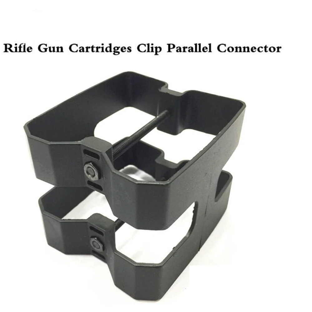 Enlace paralelo de revista de Rifle doble táctico para Rifle M4 A1, Clip acoplador Mag, abrazadera de conector de revista Airsoft, accesorios de caza - imagen 5