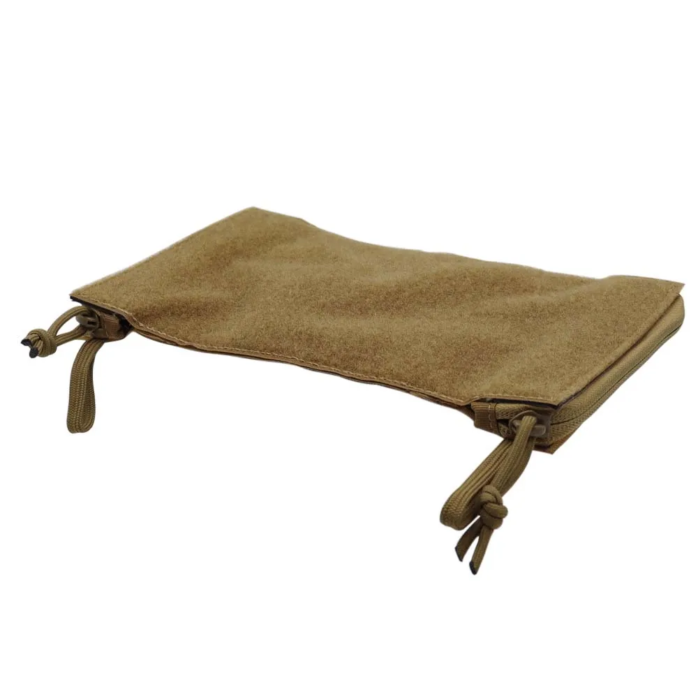 Bolsa organizadora de expansión integrada para montaje en el pecho táctico, cremallera de doble apertura, correas interiores, bolsa de accesorios para caza Airsoft - imagen 5