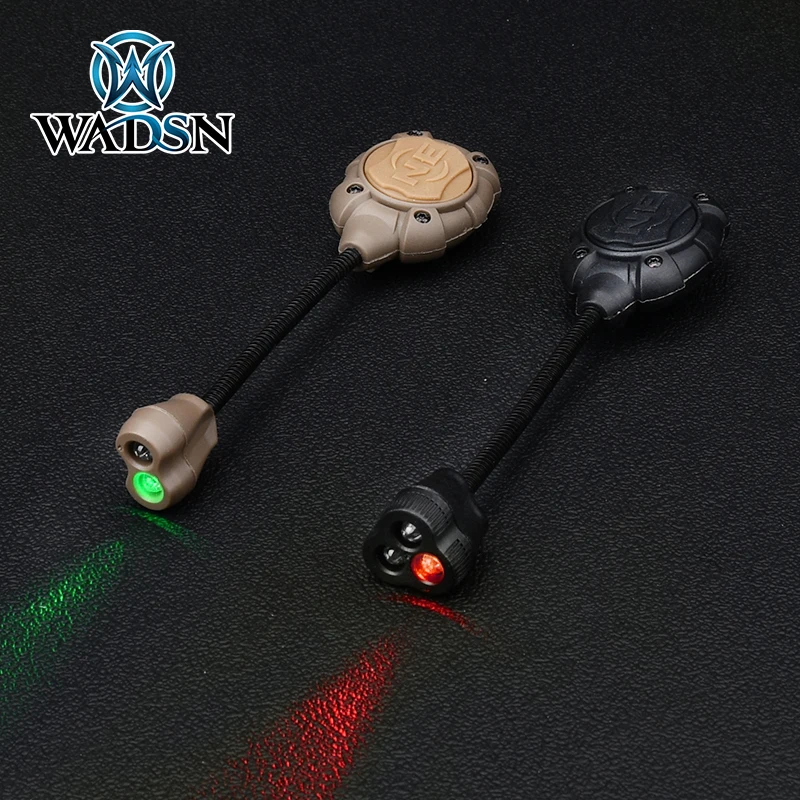 WADSN Mpls casco táctico luz Modular sistema de luz Personal luz blanca verde rojo IR iluminación caza al aire libre seguridad de supervivencia - imagen 4