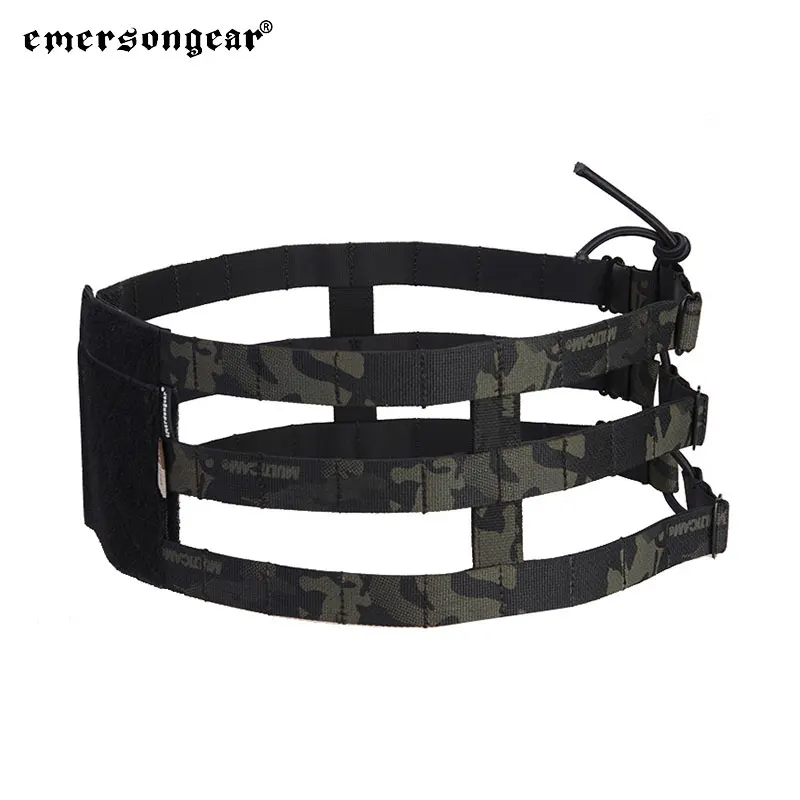 Emersongear faja Lite de 3 bandas para chaleco AVS/JPC, correa de cintura, cinturones de combate para el vientre, caza Airsoft EM7437 de nailon - imagen 3