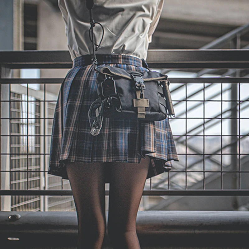 Bolso de hombro táctico EDC 212 para exteriores, bandolera de estilo militar informal, de gran capacidad, con hebilla magnética, Unisex - imagen 4