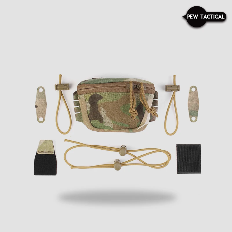 PEW TACTICAL SC estilo Universal casco bolsa trasera bolsa de batería NVG contrapeso bolsa de batería accesorios tácticos para casco UA92 - imagen 2