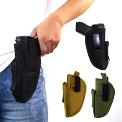 Funda táctica pistola Glock para cinturón con clip metálico